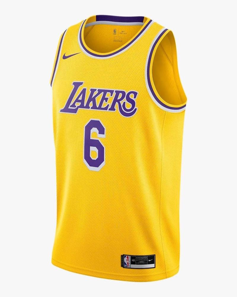 NIKE CAMISETA ICON EDITION LEBRON JAMES LAKERS 1