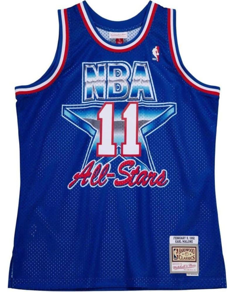MITCHELL & NESS CAMISETA KARL MALONE ALL-STAR WEST 992 RETRO SWINGMAN 1