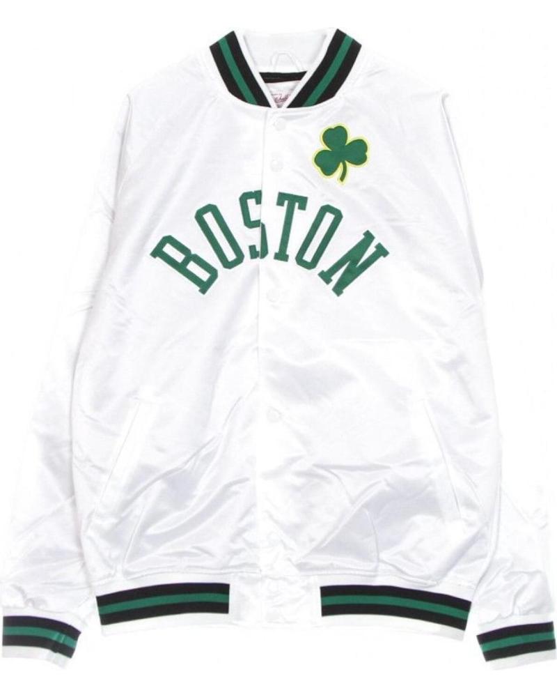 CHAQUETA SATINADA LIGERA MITCHELL & NESS BOSTON CELTICS 1