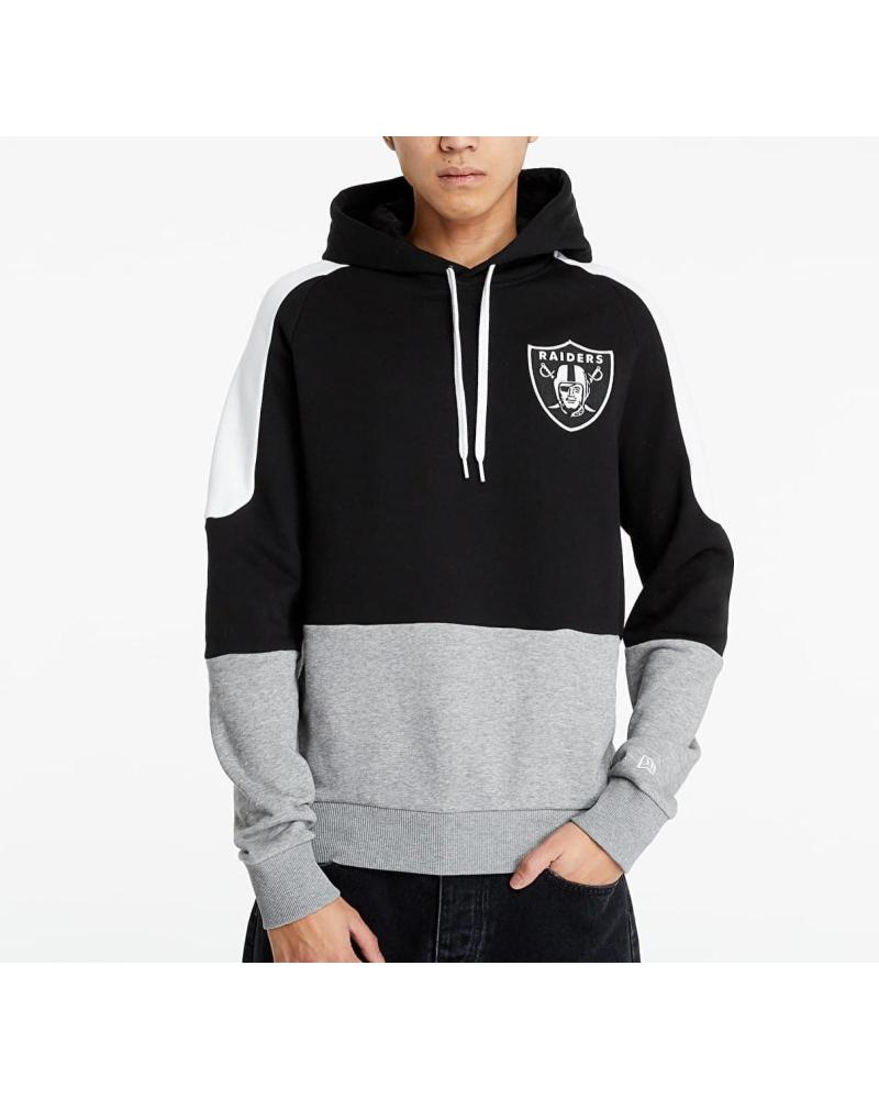 SUDADERA NEW ERA OAKLAND RAIDERS NFL PANEL CONTRAST HOODY 1