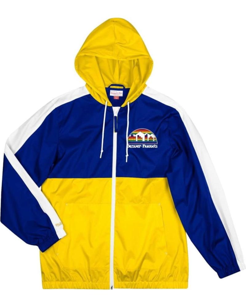 CHAQUETA CORTAVIENTOS MITCHELL & NESS DENVER NUGGETS GAMEDAY LIGHTWEIGHT 1