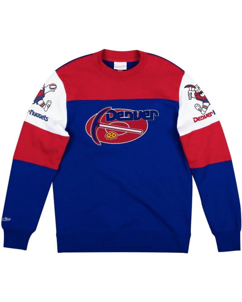 SUDADERA MITCHELL & NESS DENVER NUGGETS PERFECT SEASON CREW 1