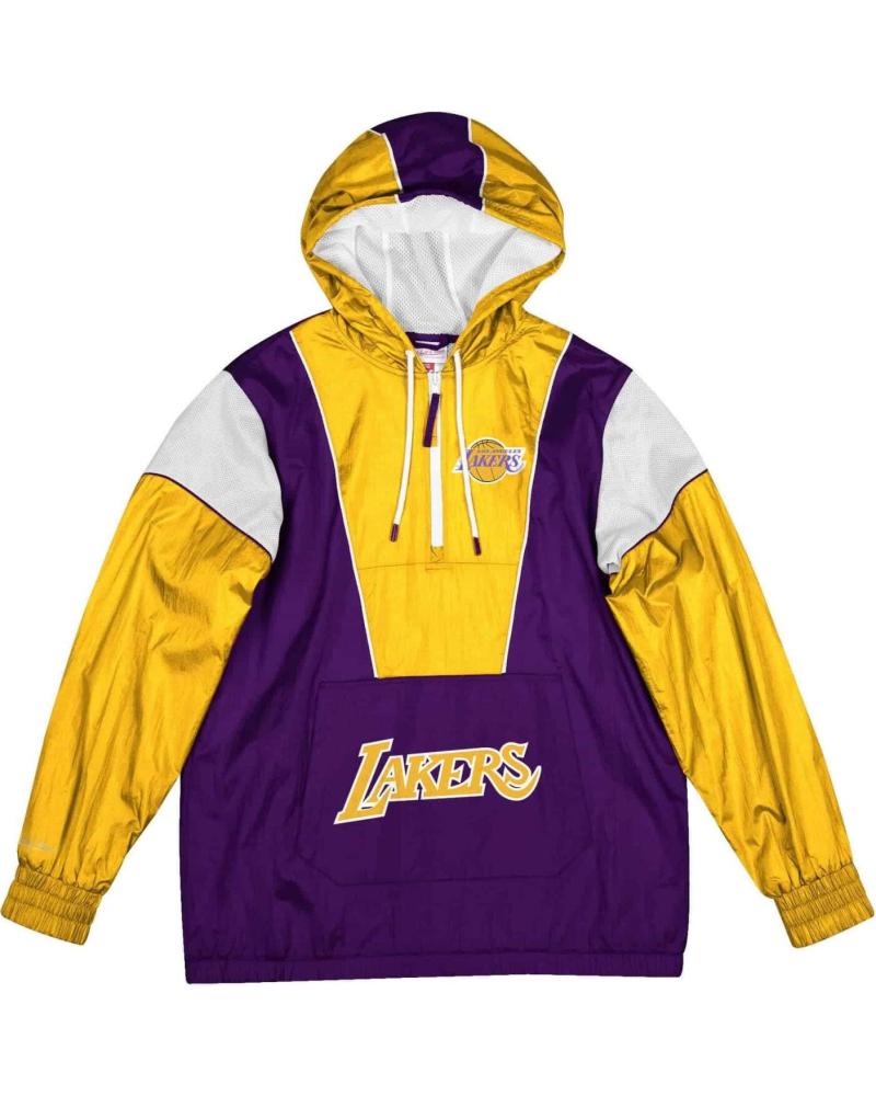 CHAQUETA CORTAVIENTOS MITCHELL & NESS LAKERS HIGHLIGHT REEL 1