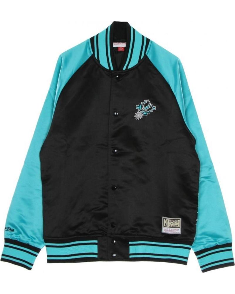 CHAQUETA MITCHELL & NESS SAN ANTONIO SPURS COLOSAL SATIN 1
