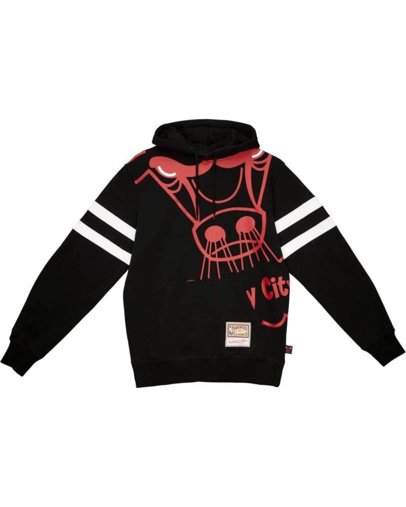MITCHELL & NESS SUDADERA CON CAPUCHA CHICAGO BULLS BIG FACE 2.0 FLEECE HOODIE 1