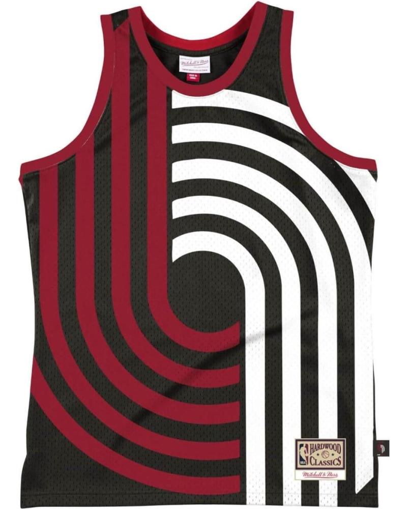 MITCHELL & NESS CAMISETA PORTLAND TRAIL BLAZERS BIG FACE 2.0 1