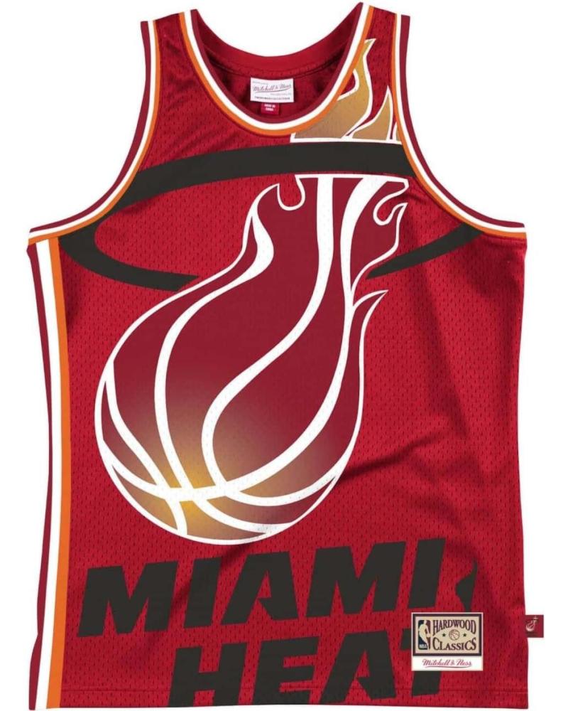 MITCHELL & NESS CAMISETA MIAMI HEAT BIG FACE 2.0 TANK TOP 1