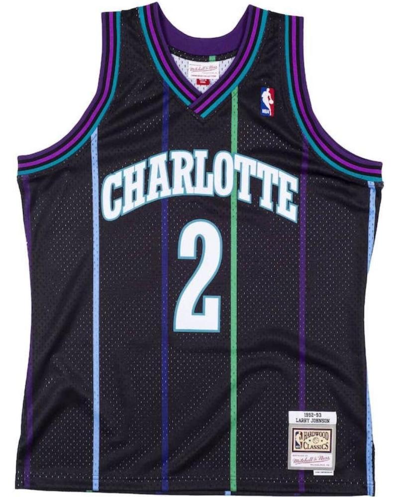 MITCHELL & NESS CAMISETA NBA RELOAD SWINGMAN LARRY JOHNSON CHARLOTTE HORNETS 1
