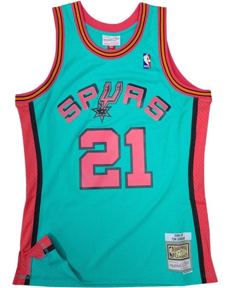 MITCHELL & NESS CAMISETA NBA TIM DUNCAN SAN ANTONIO SPURS RELOAD SWINGMAN EDICIÓN ESPECIAL 1