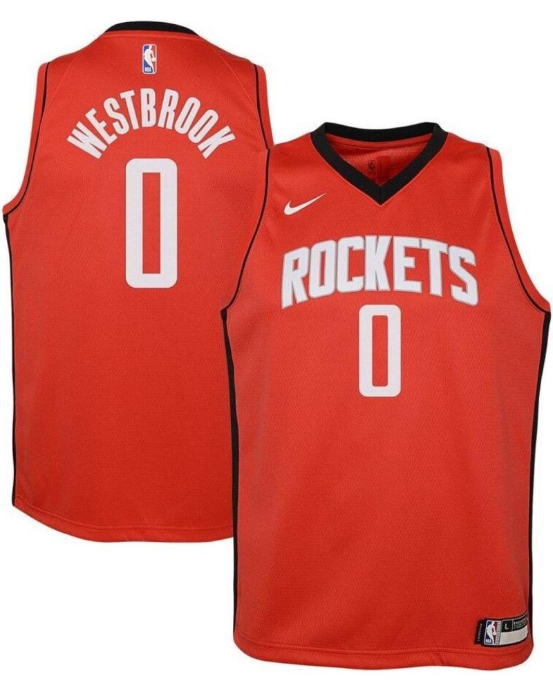 CAMISETA NIKE RUSSELL WESTBROOK HOUSTON ROCKETS ICON EDITION SWINGMAN