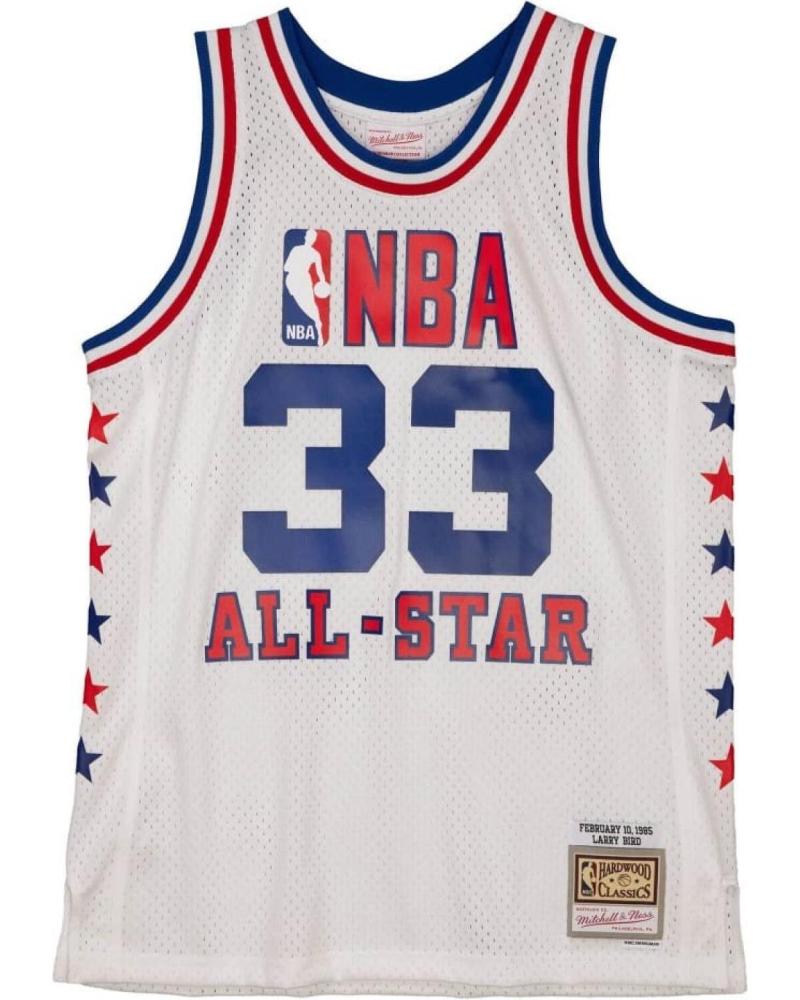 CAMISETA MITCHELL & NESS LARRY BIRD ALL-STAR 1985 SWINGMAN 1