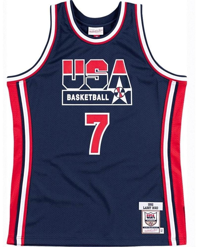 CAMISETA MITCHELL & NESS SWINGMAN LARRY BIRD DREAM TEAM 92 1