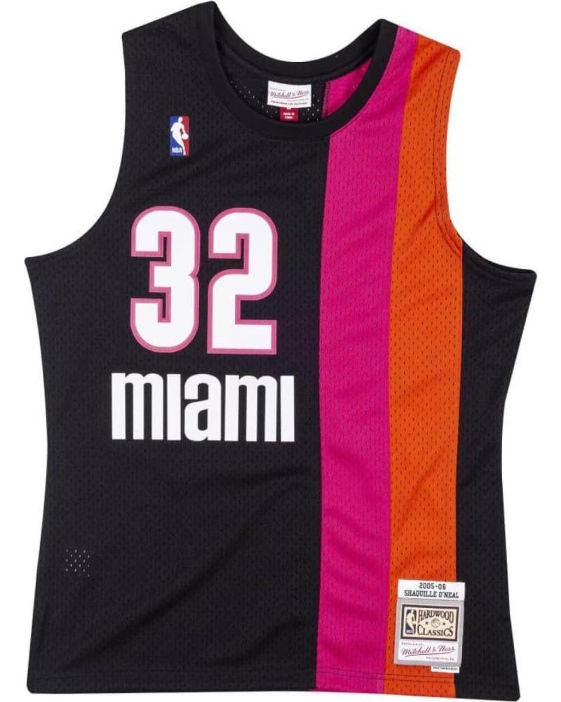 CAMISETA BALONCESTO MITCHELL & NESS SHAQUILLE O'NEAL MIAMI HEAT #32 SWINGMAN 2005-06