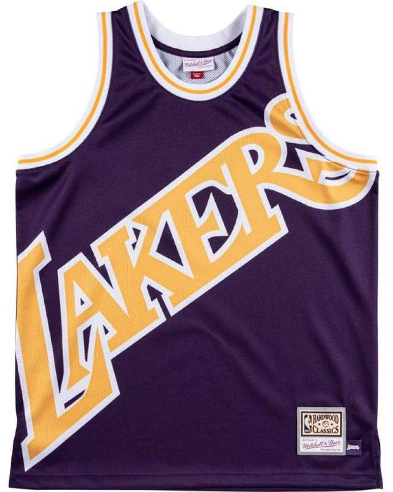 MITCHELL & NESS CAMISETA LOS ANGELES LAKERS BIG FACE MESH TANK TOP 1