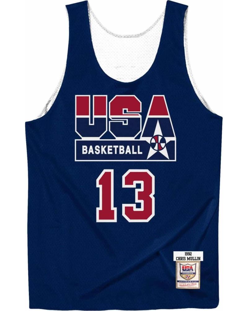 CAMISETA REVERSIBLE MITCHELL & NESS CHRIS MULLIN USA BASKETBALL PRACTICE 992 1