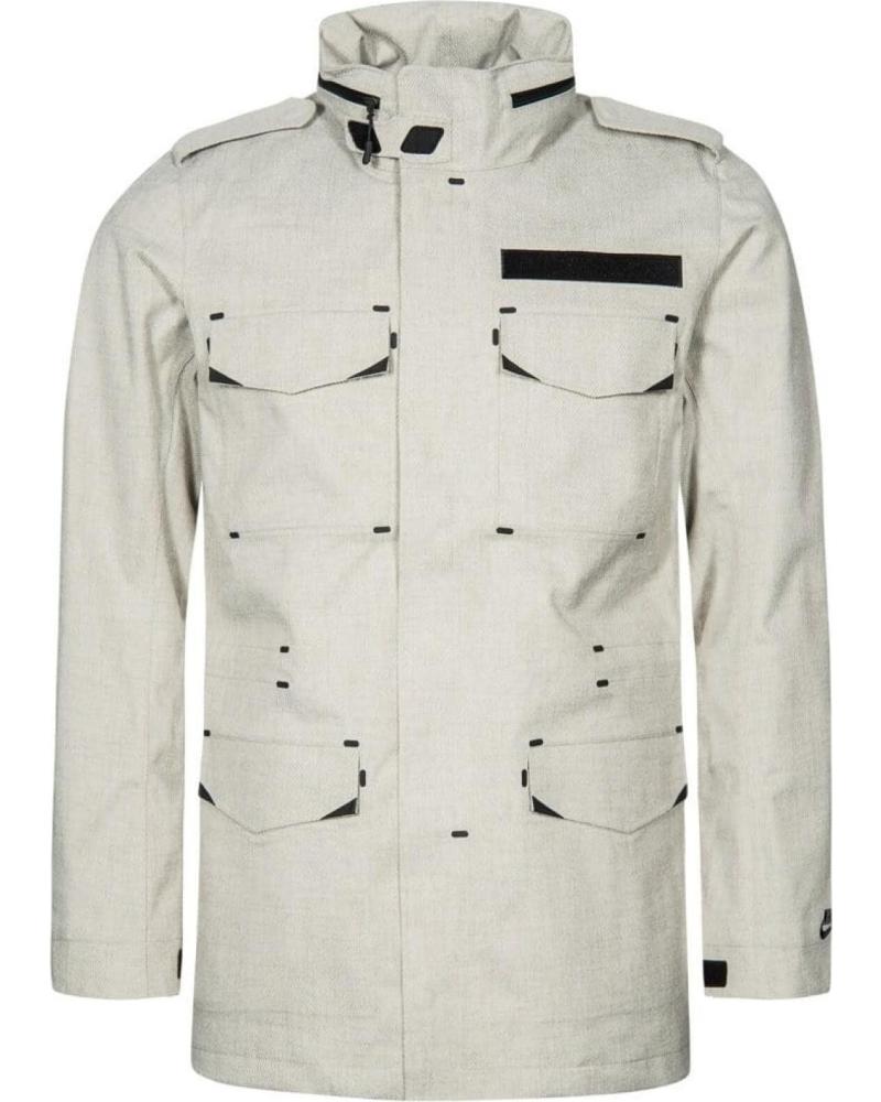 CHAQUETA NIKE M-65 WOOL GREY 1