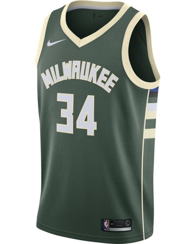 CAMISETA NIKE GIANNIS ANTETOKOUNMPO MILWAUKEE BUCKS SWINGMAN ICON 1