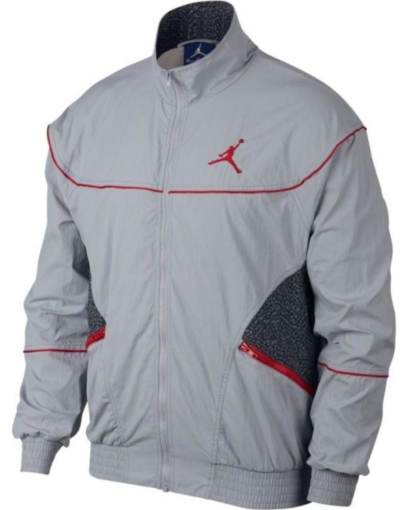 CHAQUETA JORDAN AIR AJ3 WOVEN VAULT GREY 1