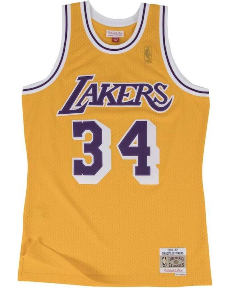 MITCHELL & NESS CAMISETA SHAQUILLE O'NEAL LOS ANGELES LAKERS #34 SWINGMAN RETRO 1996-97