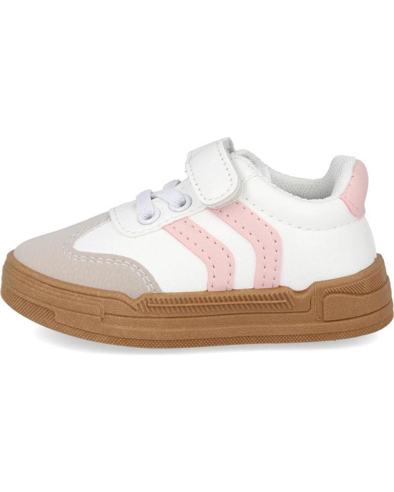 BUBBLE BOBBLE KIDS C1177 ZAPATILLAS CASUAL BLANCO-ROSA BLANCO-ROSA