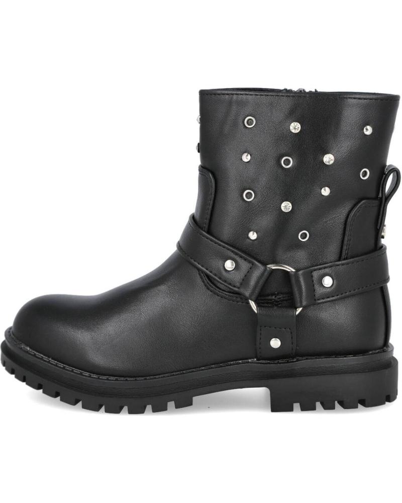 BOTAS MOTERAS BUBBLE BOBBLE KIDS C1572 NEGRAS NEGRO