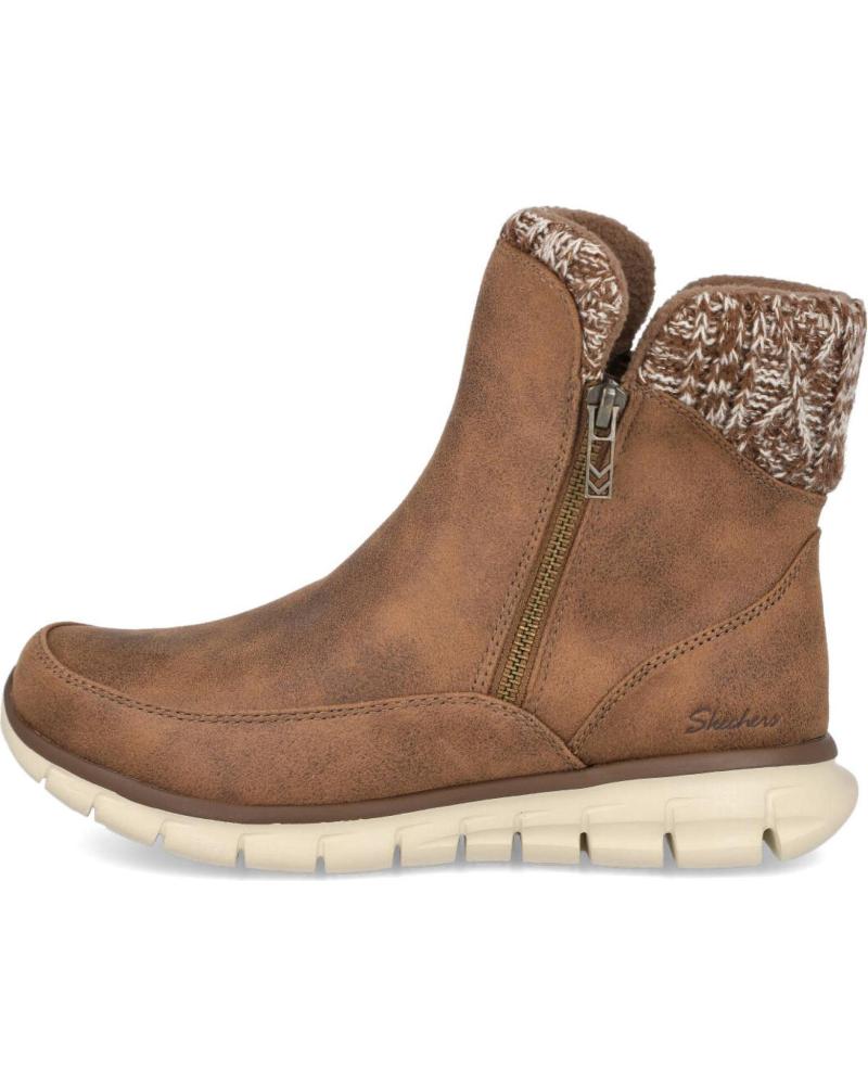 BOTINES ANTIDESLIZANTES SKECHERS 167941 SYNERGY - COLLAB CASTAÑA CASTANA