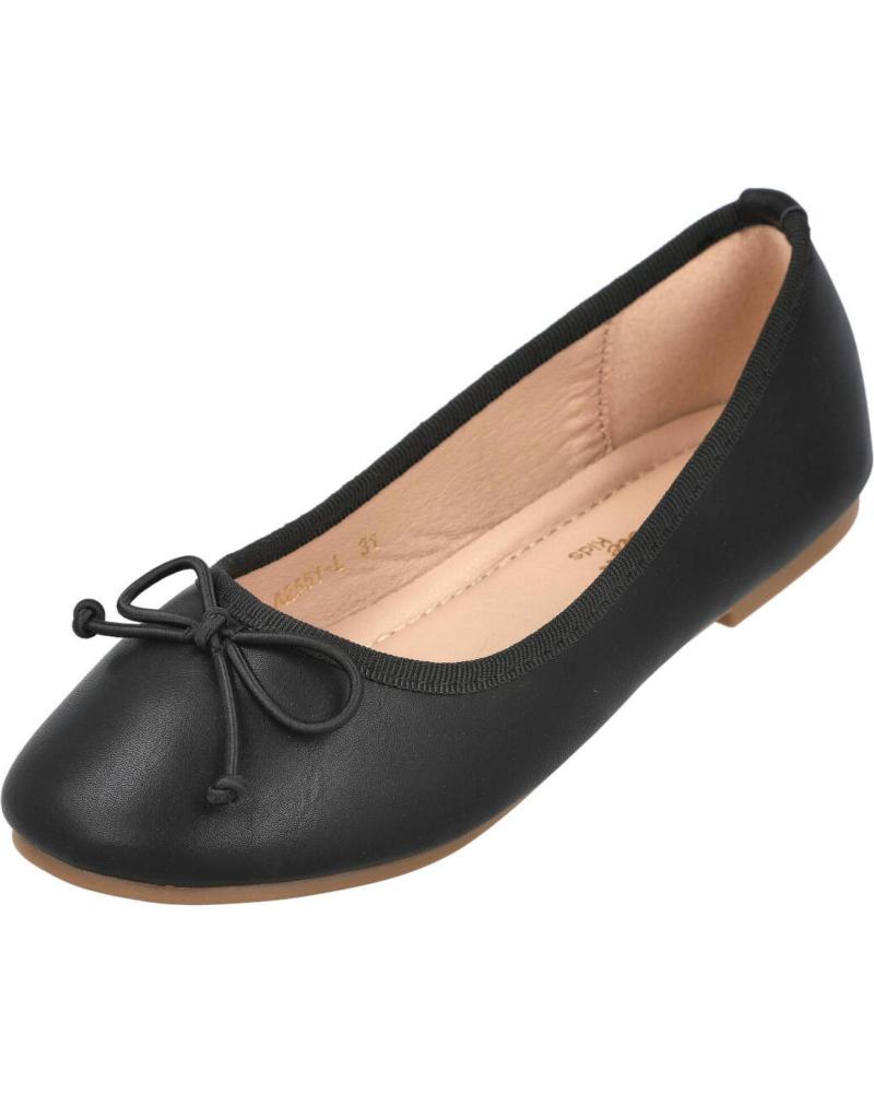 BAILARINAS BUBBLE BOBBLE A2551-L EN TONO ORO CON LAZO DECORATIVO ORO