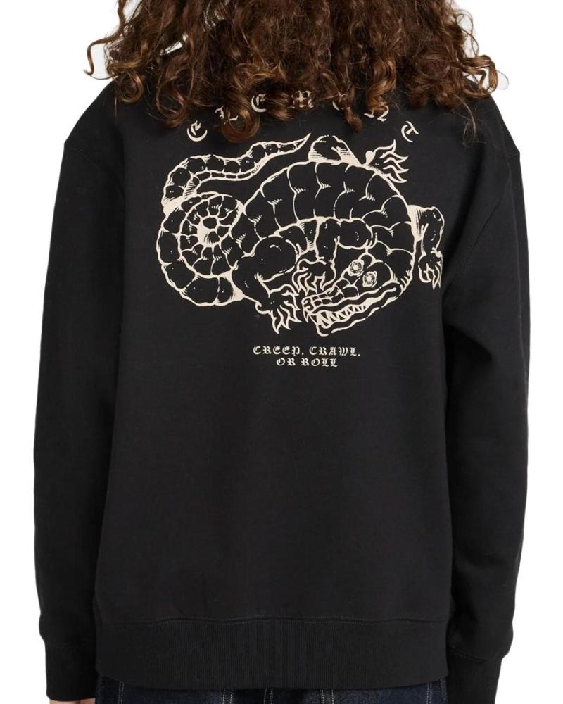 SUDADERA ELEMENT ALLIGATOR CREWNECK - NEGRO FLINT BLACK NAN