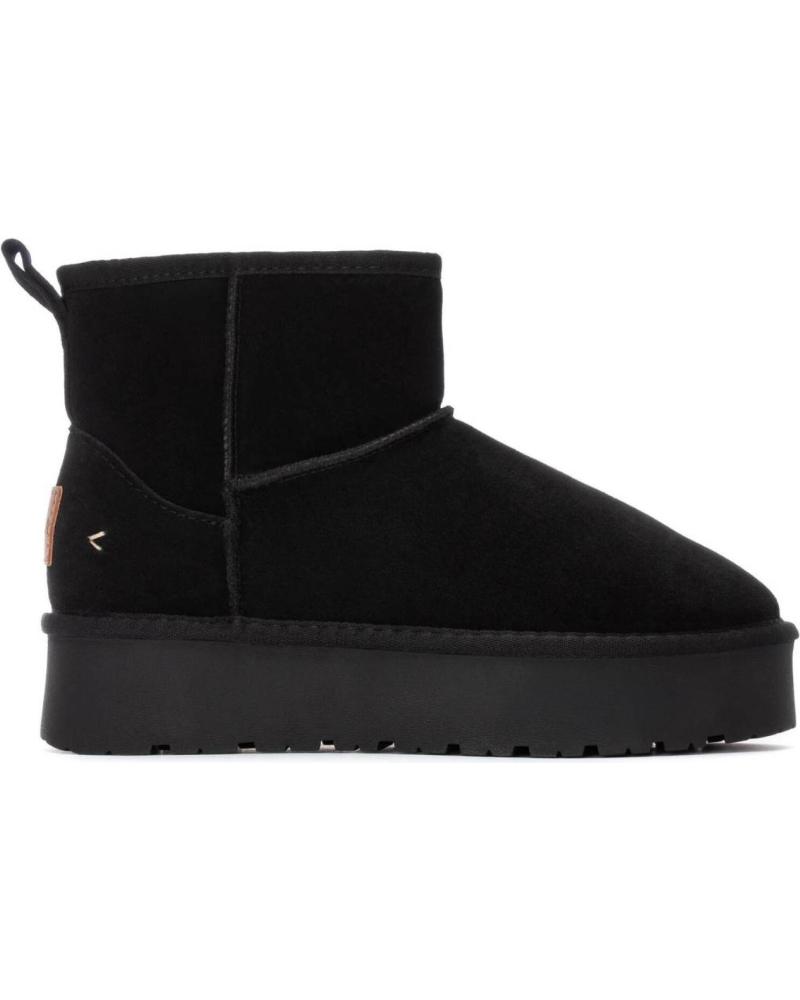 BOTÍN DE PLATAFORMA CARMELA 162632 NEGRO NEGRO