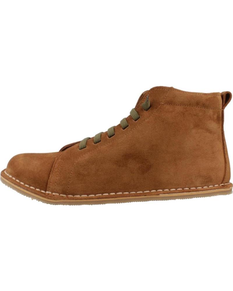 BOSTON BOTINES RESPETUOSOS FORCEN DE PIEL ROBLE