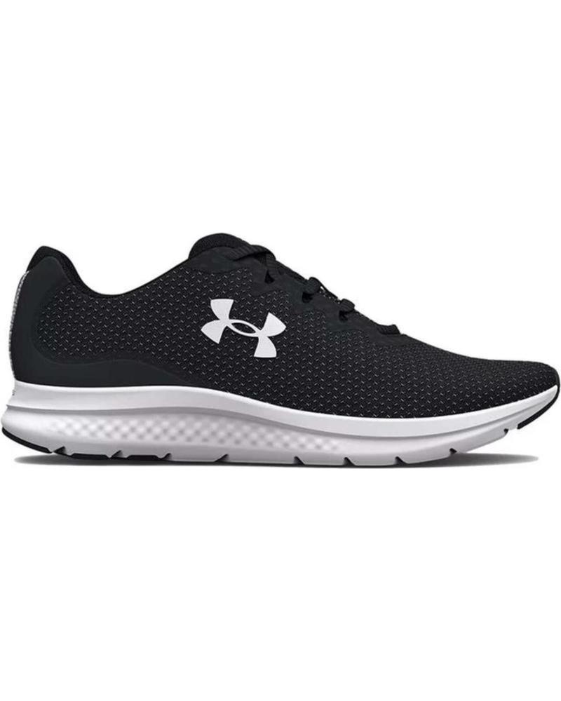 UNDER ARMOUR ZAPATILLAS NEGRAS DE RUNNING LIGERAS NEGRO