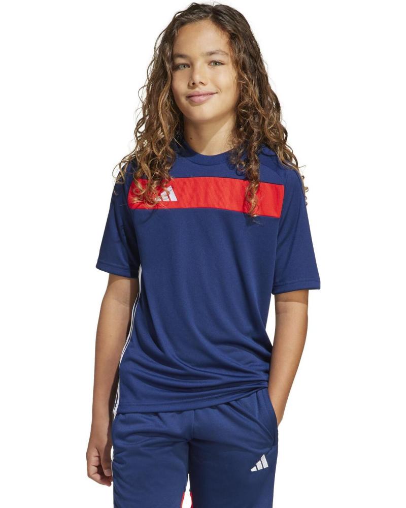 ADIDAS CONJUNTO DEPORTIVO NIÑOS CAMISETA Y PANTALÓN CORTO AZUL MARINO ROJO NAVBLU-RED NAVBLU-RED