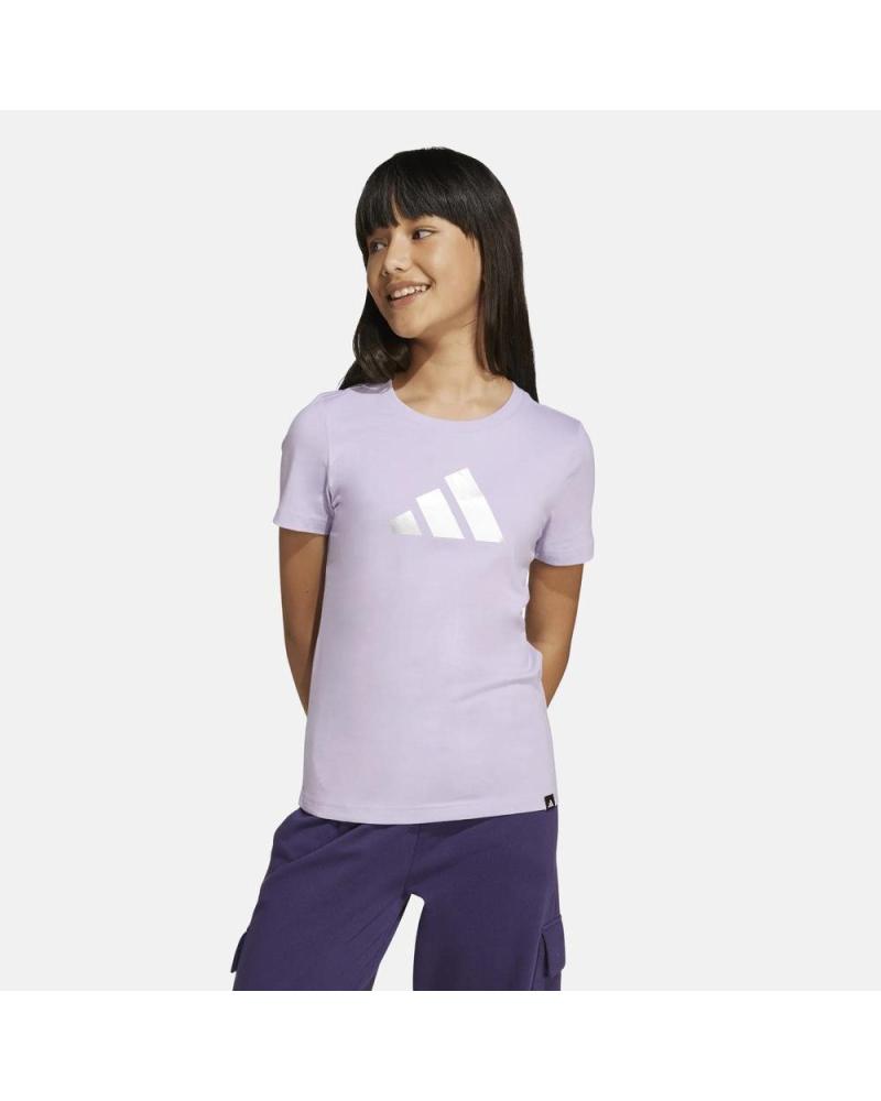 CAMISETA MANGA CORTA ADIDAS PARA NIÑA LILA NAN