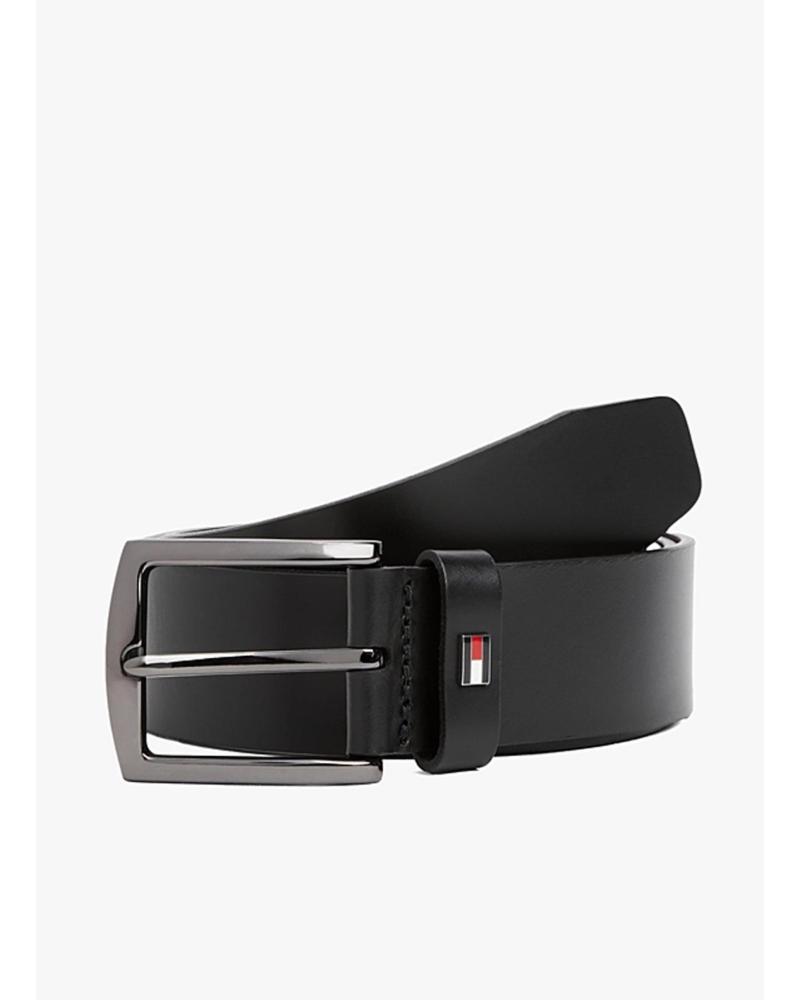 CINTURÓN TOMMY HILFIGER DENTON 3.5 EXTENSIBLE NEGRO NEGRO