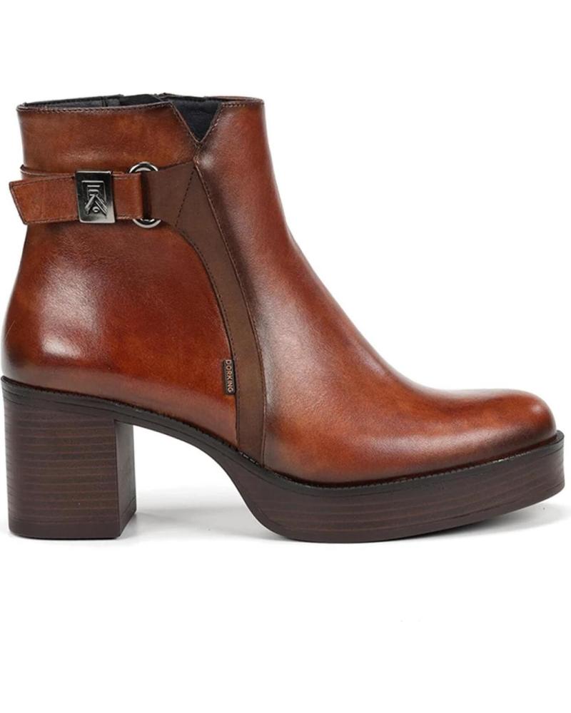 BOTÍN CASUAL DORKING D9589 PARA MUJER EN CUERO CUERO