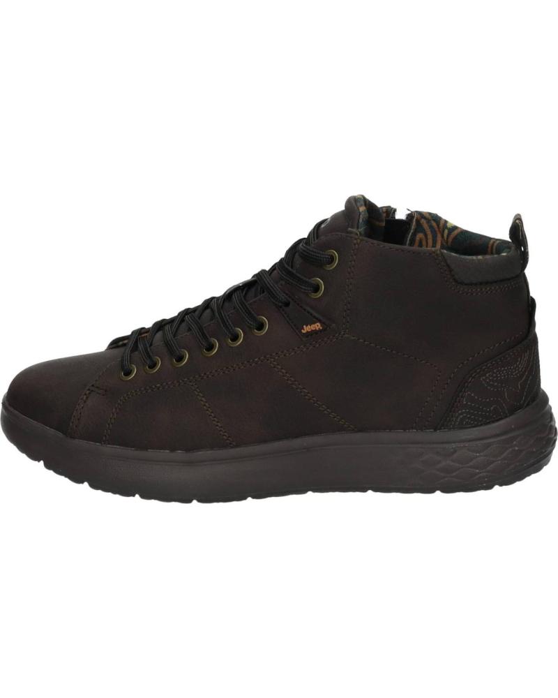 BOTAS JEEP MACADAM MID JM52051A MARRÓN OSCURO MARRóN