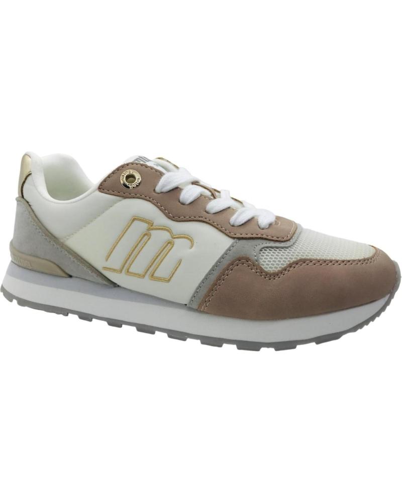 ZAPATILLAS MTNG JOGGO CLASSIC 60441 HUESO ORO BEIGE BLANCO BLANCO