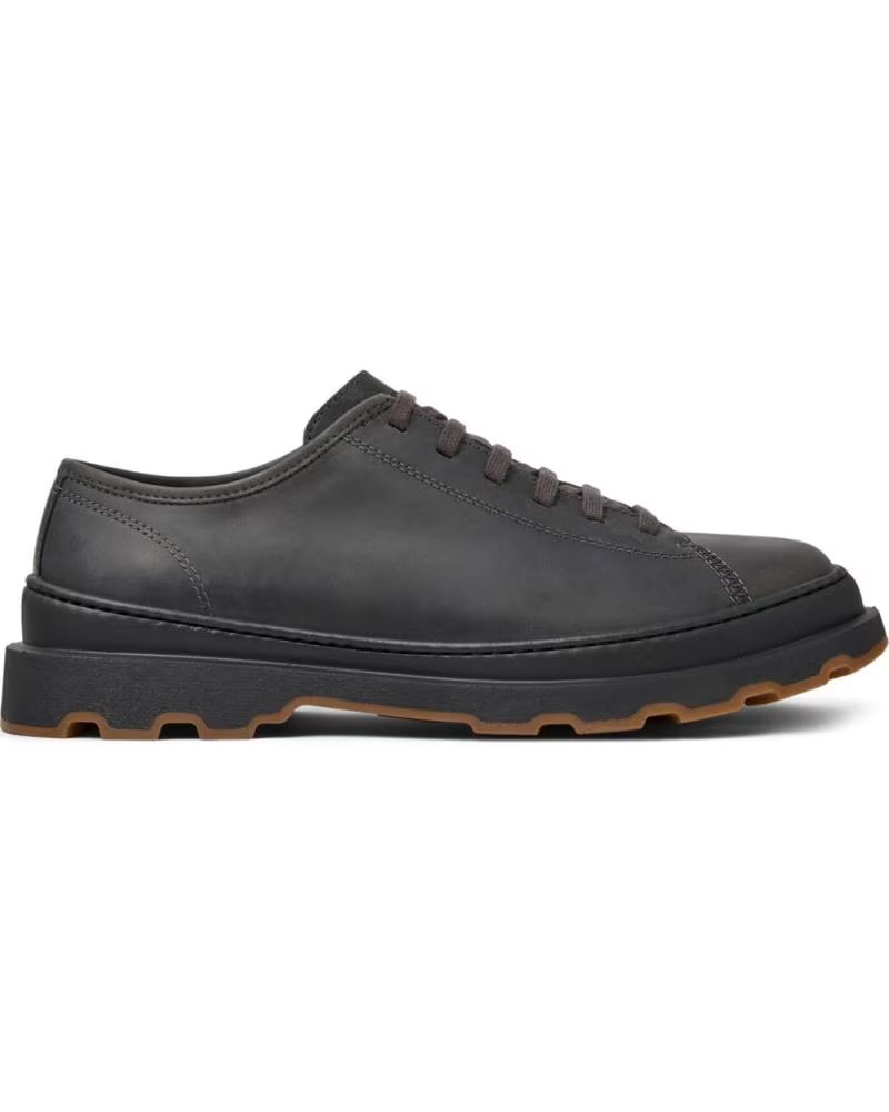 Camper Zapatos de Piel Brutus K101066 Gris GRIS002