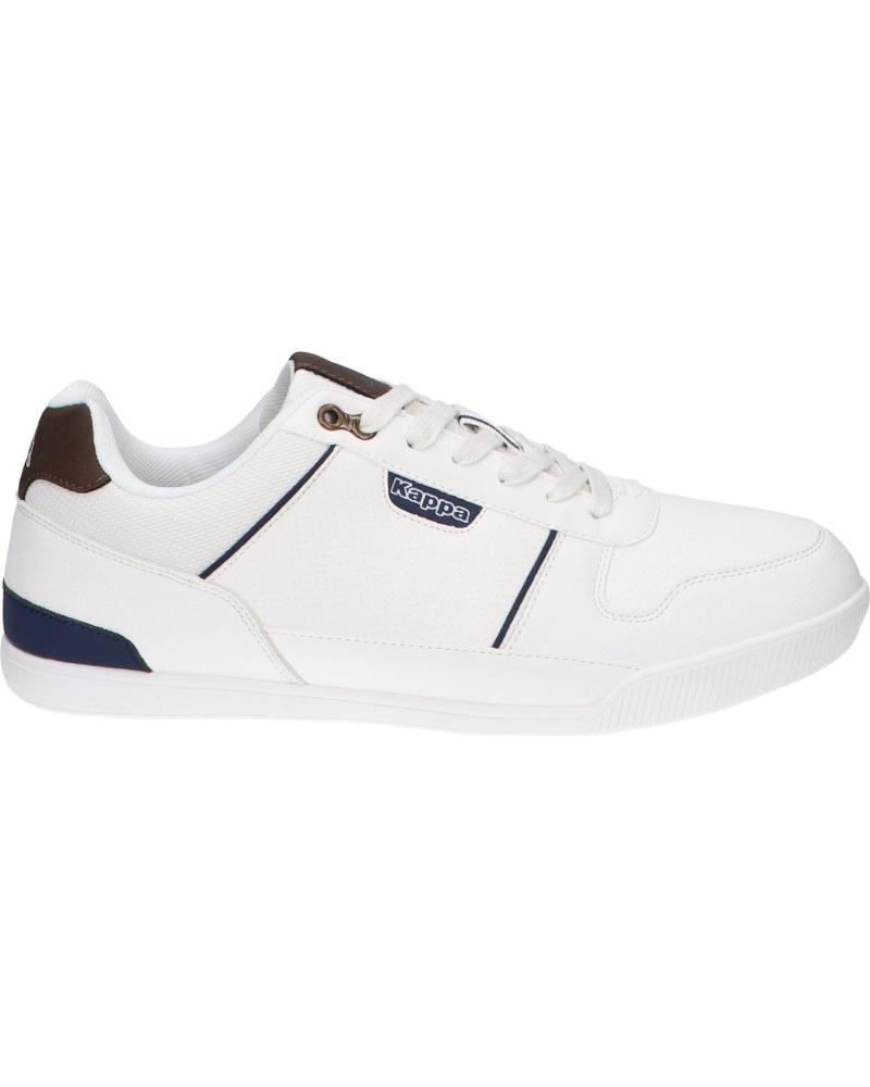 KAPPA LENOM 341E2CW - ZAPATILLAS CASUAL BLANCO-AZUL MARINO A9G - WHITE-BLUE MARINE