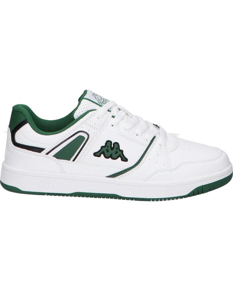 KAPPA MADLEY 341Z63W - ZAPATILLAS CASUAL BLANCO-VERDE EDEN A05 - WHITE-GREEN EDEN