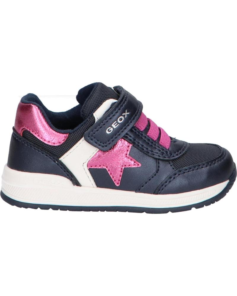 DEPORTIVAS GEOX RISHON B560LA C4268 NAVY-FUCHSIA C4268 NAVY-FUCHSIA