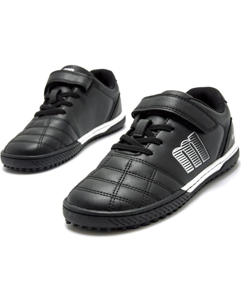 MTNG DEPORTIVO BAREFOOT 49323 - ZAPATILLAS NEGRAS CON VELCRO NEGRO