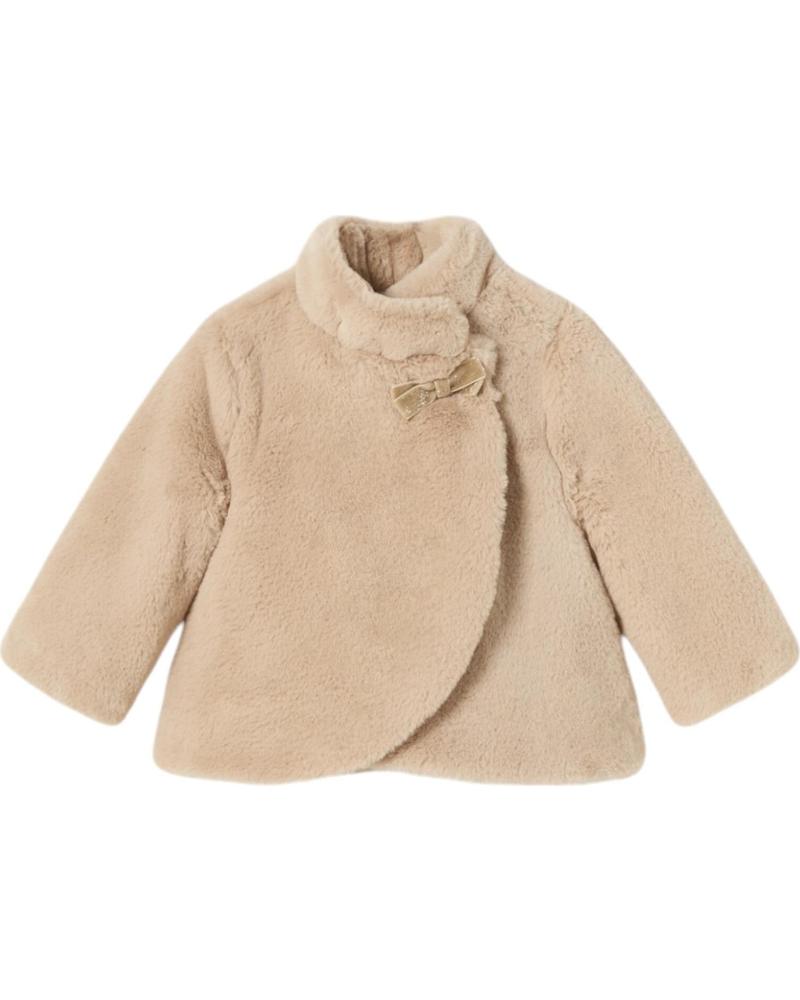 ABRIGO DE PELO MAYORAL 2477 BEIGE PARA BEBÉ BEIGE