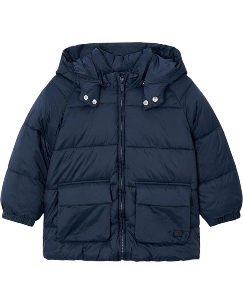 ABRIGO ACOLCHADO MAYORAL 412 AZUL MARINO PARA NIÑO AZUL