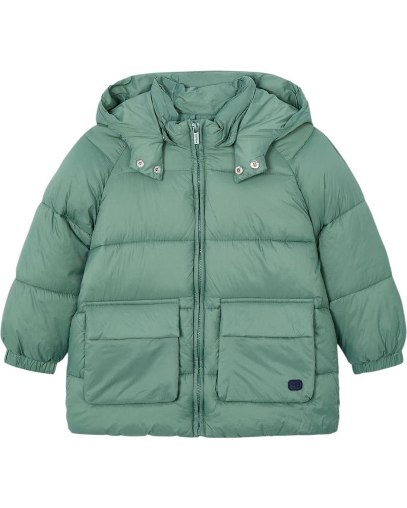 ABRIGO ACOLCHADO MAYORAL 412 VERDE PARA NIÑO VERDE