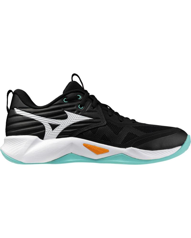 MIZUNO WAVE MOMENTUM PRO ZAPATILLAS DE BALONMANO Y VOLEIBOL NEGRAS NEGRO