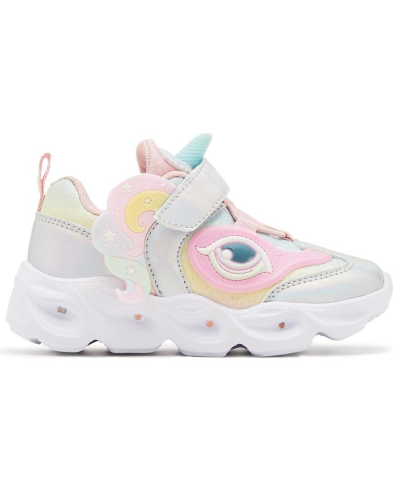 CONGUITOS ZAPATILLAS 248002 CON LUCES Y DISEÑO FANTASÍA ROSA ROSA