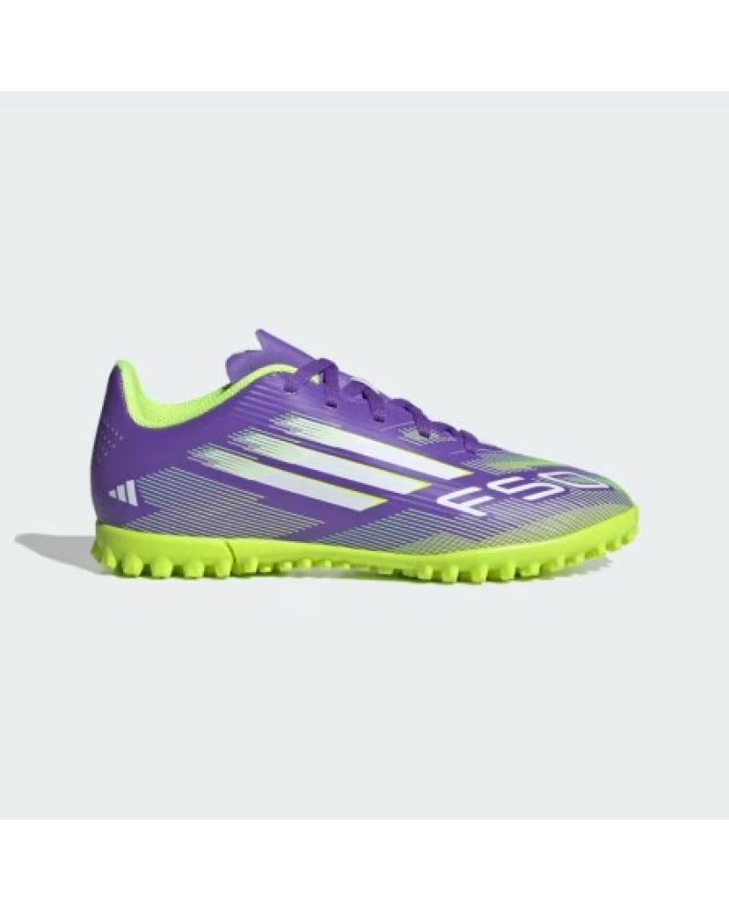Botas de Fútbol Adidas F50 Tf Moradas para Niños Violeta
