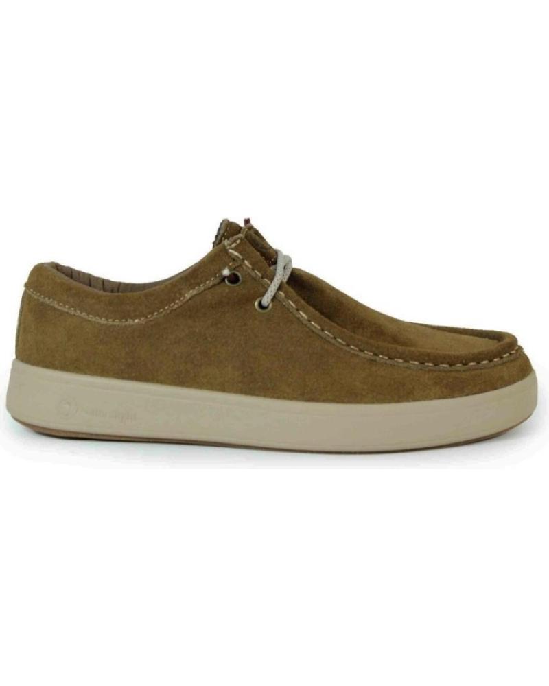 MOCASINES NATURAL WORLD MODELO 8454 COLOR CAMEL BEIGE