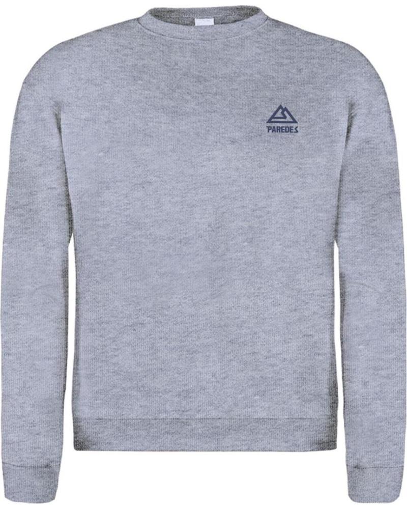 SUDADERA UNISEX PAREDES CASIOPEA GRIS GRIS GRIS